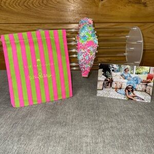 lilly pulitzer x lele sadoughi pearl knotted headband seaing things